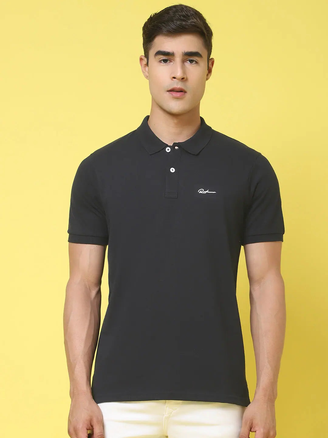 Travel polo shirtRodamo Navy Blue Polo T-Shirts-112620106-L