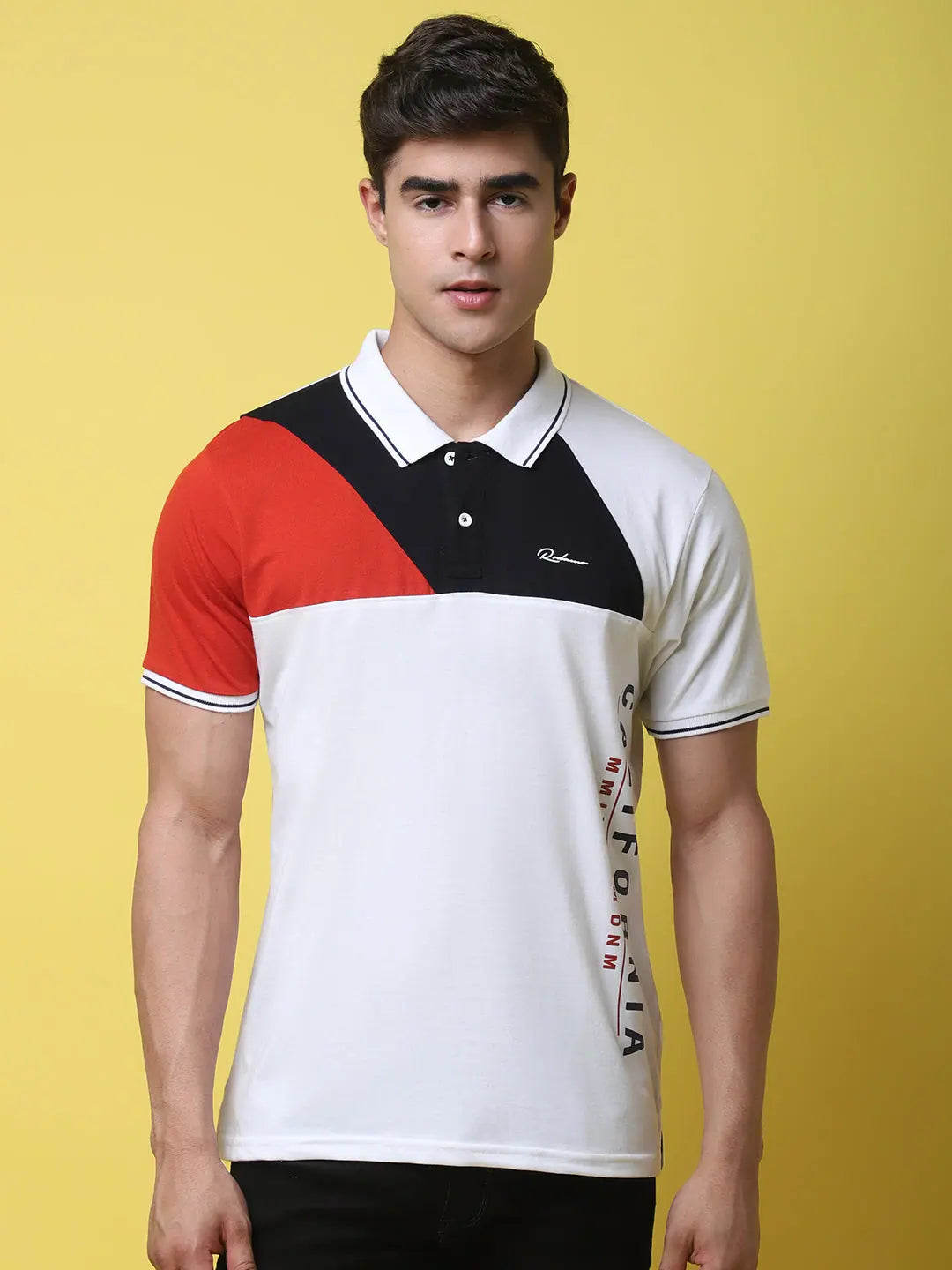 Evening polo shirtRodamo Multi Polo Printed T-Shirts-112710101-L