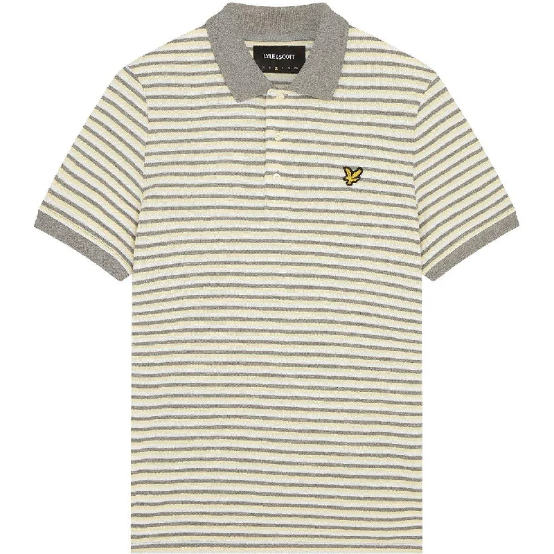 Anti-microbial polo shirtlyle and scott STRIPE POLO SN99