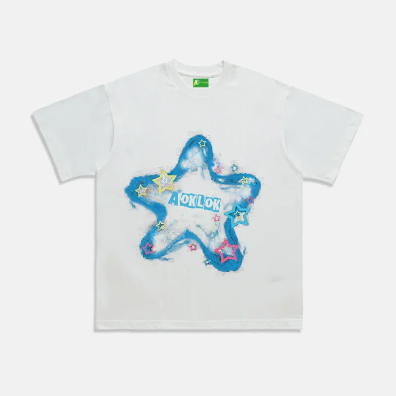 Yoga T-Shirts⚡AG Art The Brightest Star In The Night Sky T-Shirt