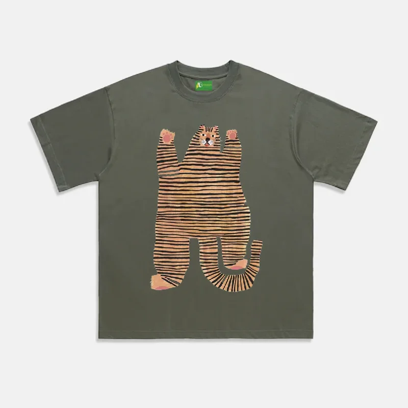 Outdoor T-ShirtsAG Cartoon Animal Tiger T-Shirt