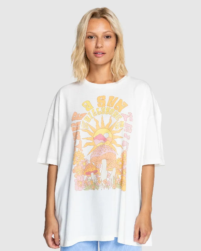 Longline T-ShirtsWomens Take A Sun Trip T-Shirt