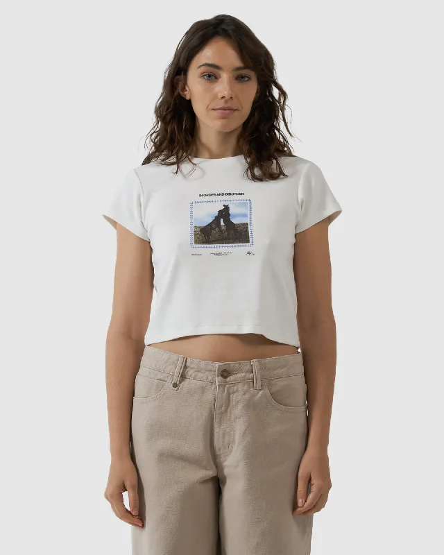 Velvet T-ShirtsWOMENS IN ORDER AND DISORDER MINI T-SHIRT