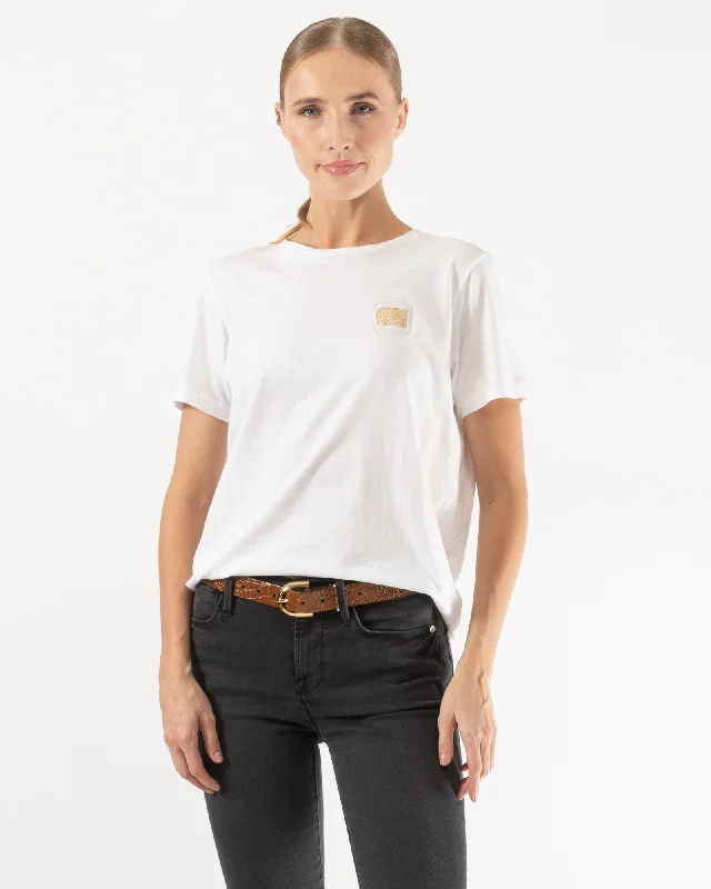 Designer T-ShirtsWhite Gold T-Shirt