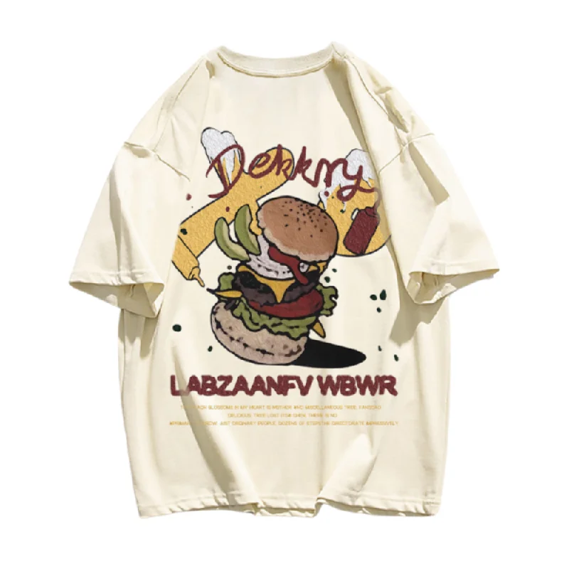 Streetwear T-ShirtsVintage Cartoon Print T-Shirt