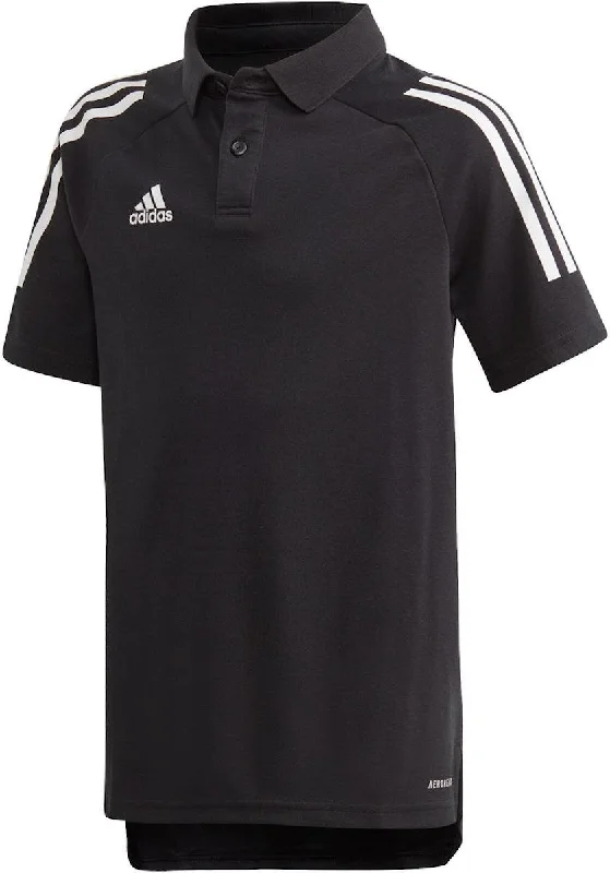 Longline polo shirtAdidas Men's Condivo 20 Polo Black/White