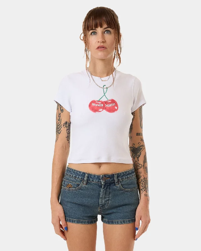 Button-Up T-ShirtsWOMENS CHERIO TEENY T-SHIRT