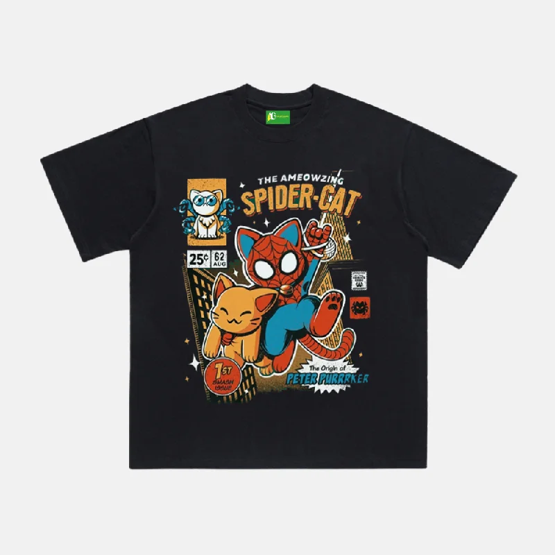 Camping T-ShirtsAG® Spider-Cat T-Shirt