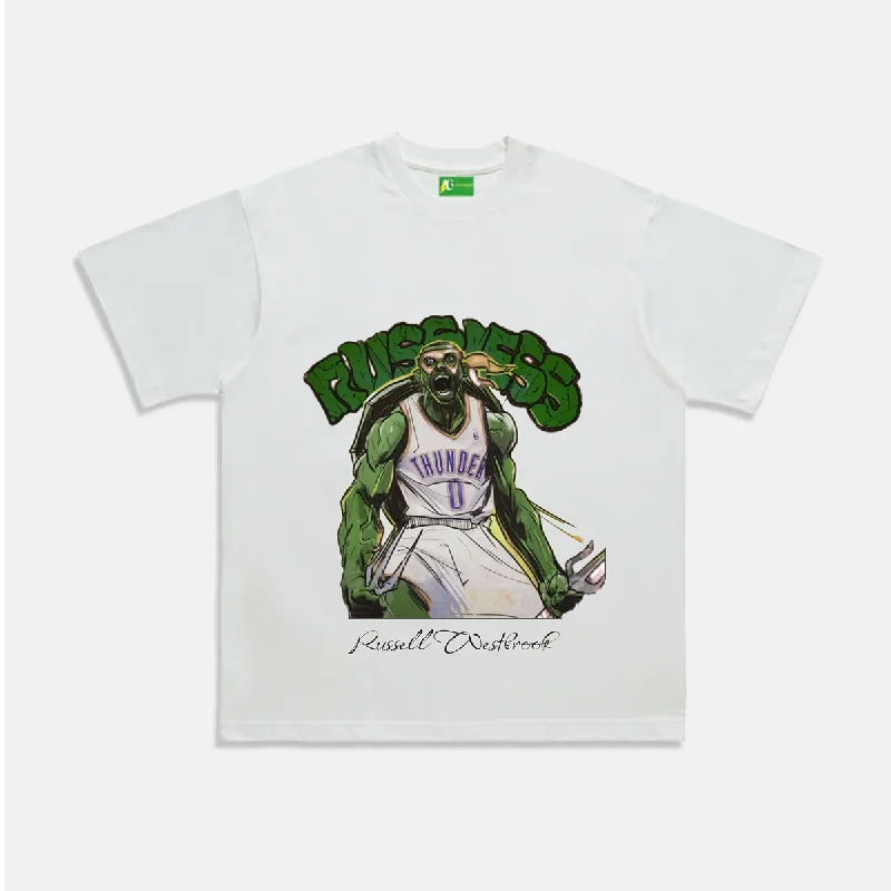 Sheer T-ShirtsAG Basketball Boy The Turtle Gescends To Earth T-Shirt