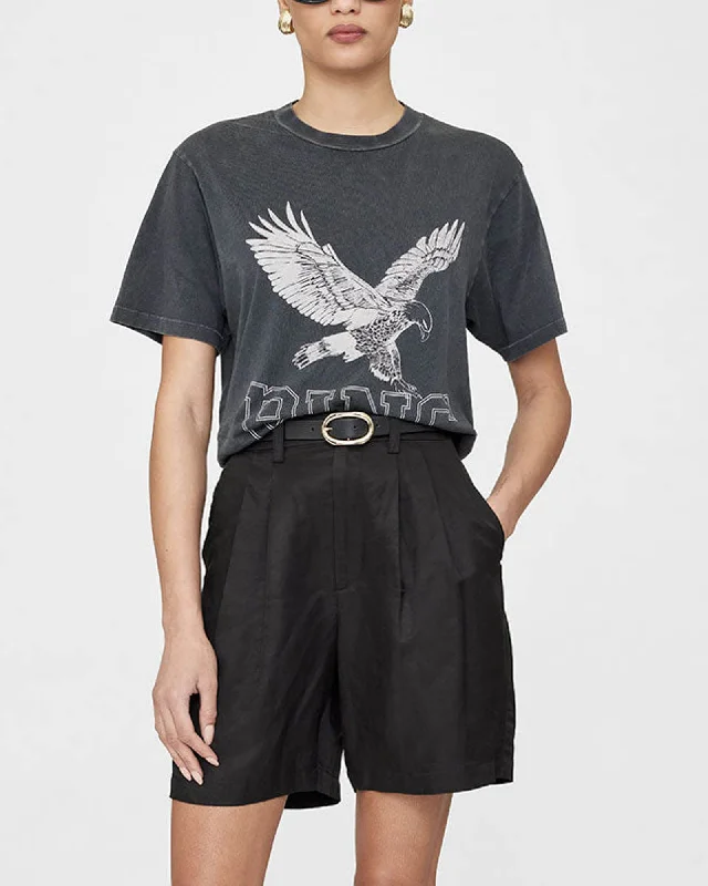 Leather-Paneled T-ShirtsLili Eagle T-Shirt