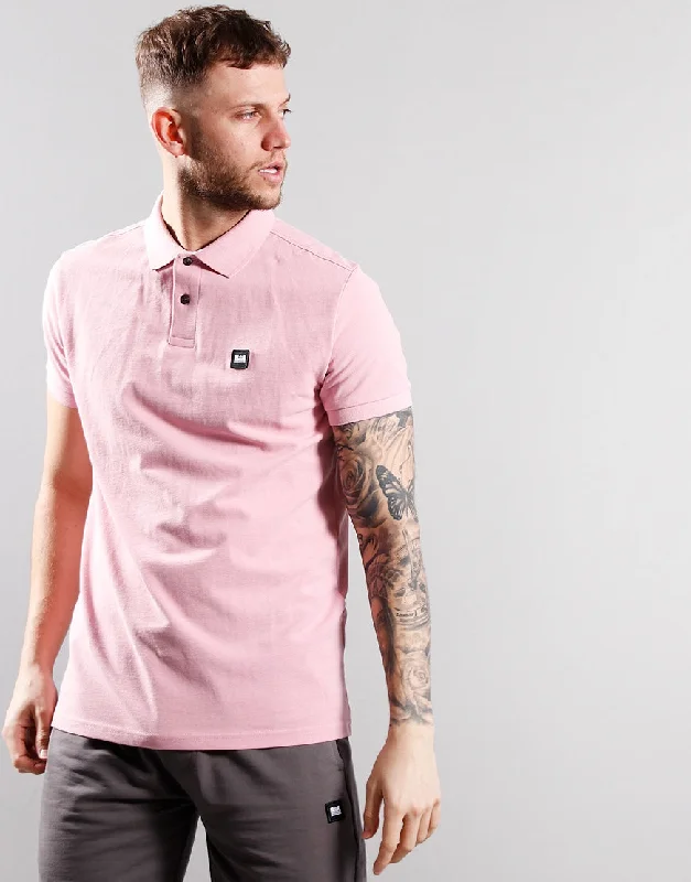 Padded polo shirtWeekend Offender Barnum Polo Shirt Blush