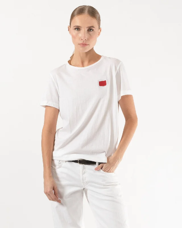 Luxury T-ShirtsWhite Red T-Shirt