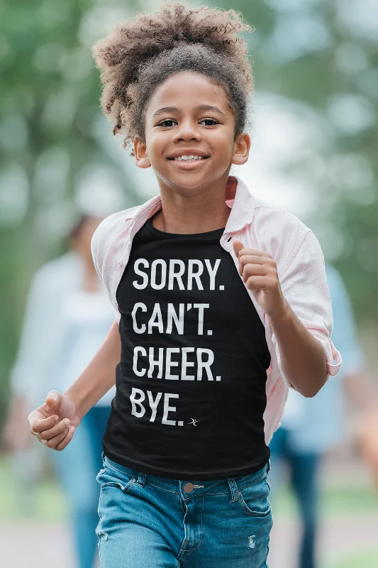 Compression T-Shirts"Sorry. Can't. Cheer. Bye." T-Shirt