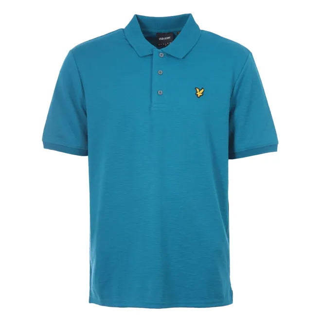 Bold polo shirtLyle And Scott Mens Washed Pique Polo