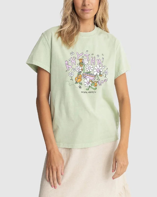 Ruffled T-ShirtsWOMENS HARMONY BAND T-SHIRT