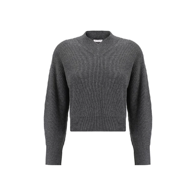 Layered Knit TopsBrunello Cucinelli Women's Sweater