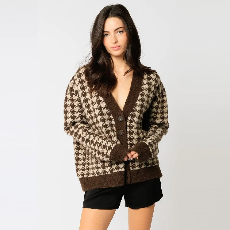 Cardigan (Natural Brown)Tech cardigan