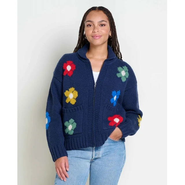 Women's Nitsa Zip CardiganHandmade cardigan