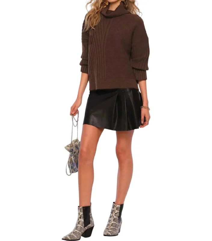 Fall Knit TopsPauline Sweater In Espresso