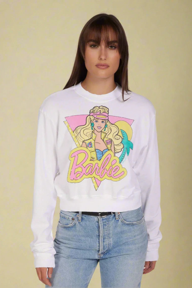 Plush HoodiesLauren Moshi Spalding 1987 Barbie Sweatshirt