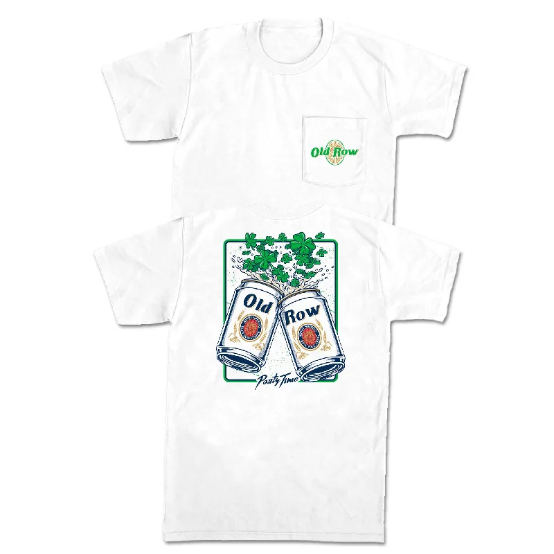 Shamrock Beers Pocket Short Sleeve T-ShirtBlended Fabric Short Sleeve TopsBlended Fabric Short Sleeve Tops