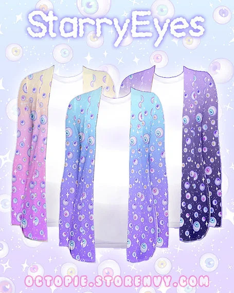 Starry Eyes CardiganTurtleneck cardigan