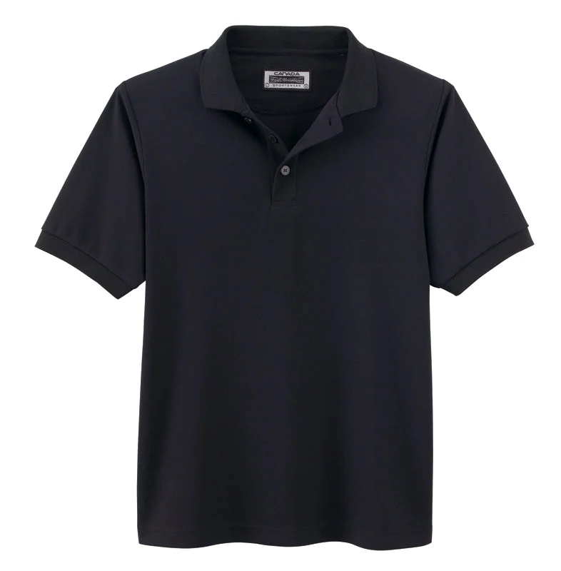 Heated polo shirtS05703 - DISCONTINUED - Men's Polyester Snag Resistant Polo