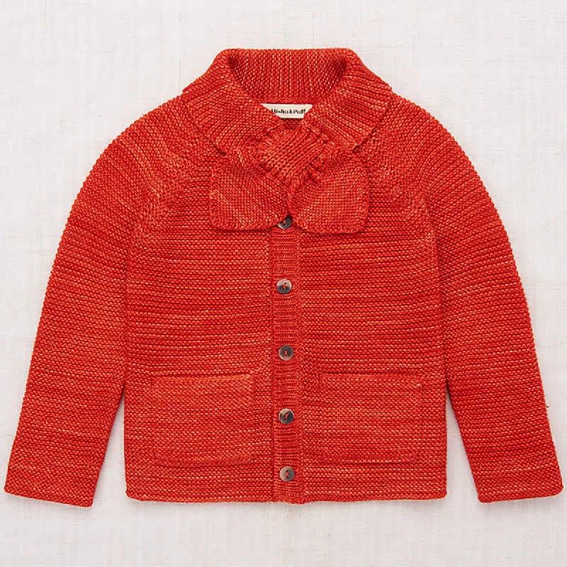 Scout Cardigan in Red Flame by Misha & PuffCropped cardigan