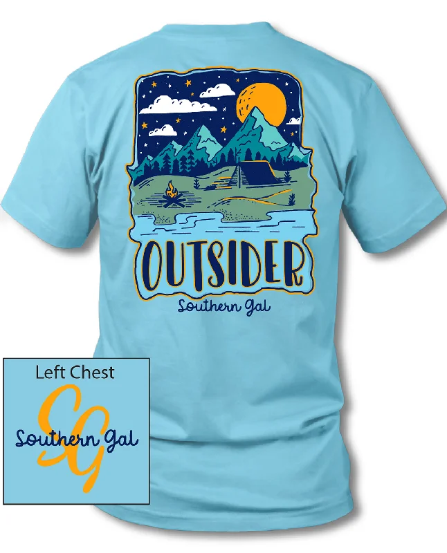 Southern Gal Plus The Outsider Short Sleeve TeeYoga Short Sleeve TopsYoga Short Sleeve Tops