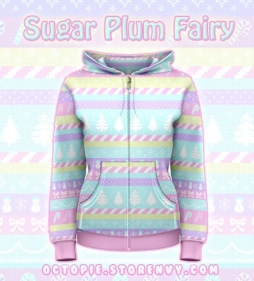 Fitted SweatshirtsSugar Plum Fairy Hoodie