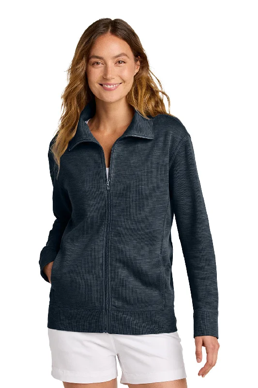 Sports Team HoodiesTommy Bahama Womens Tobago Bay Full Zip Sweatshirt w/ Pockets - Blue Note - NEW