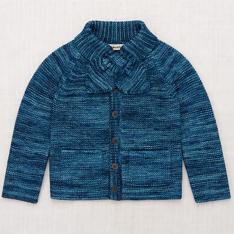 Scout Cardigan in Ocean Space Dye by Misha & PuffLongline cardigan