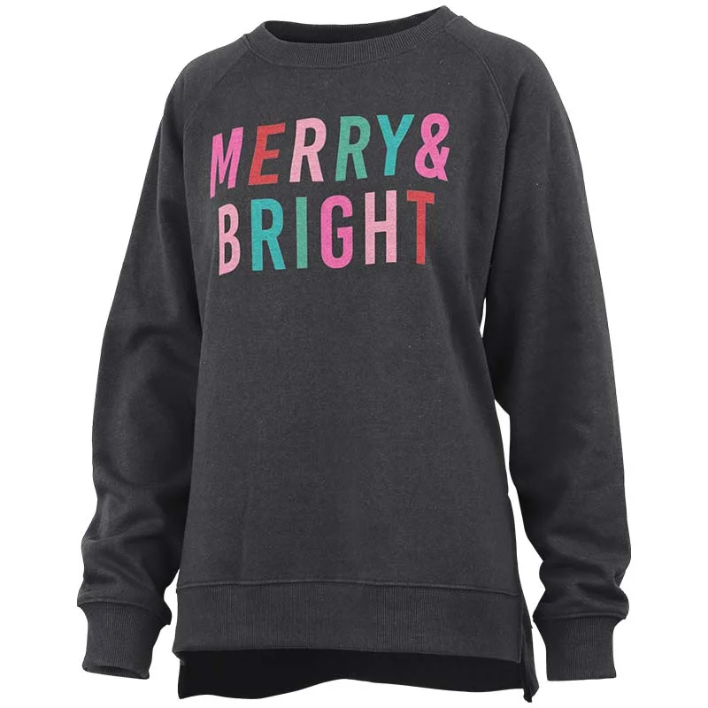 Mesh-Lined HoodiesMerry and Bright Sweatshirt