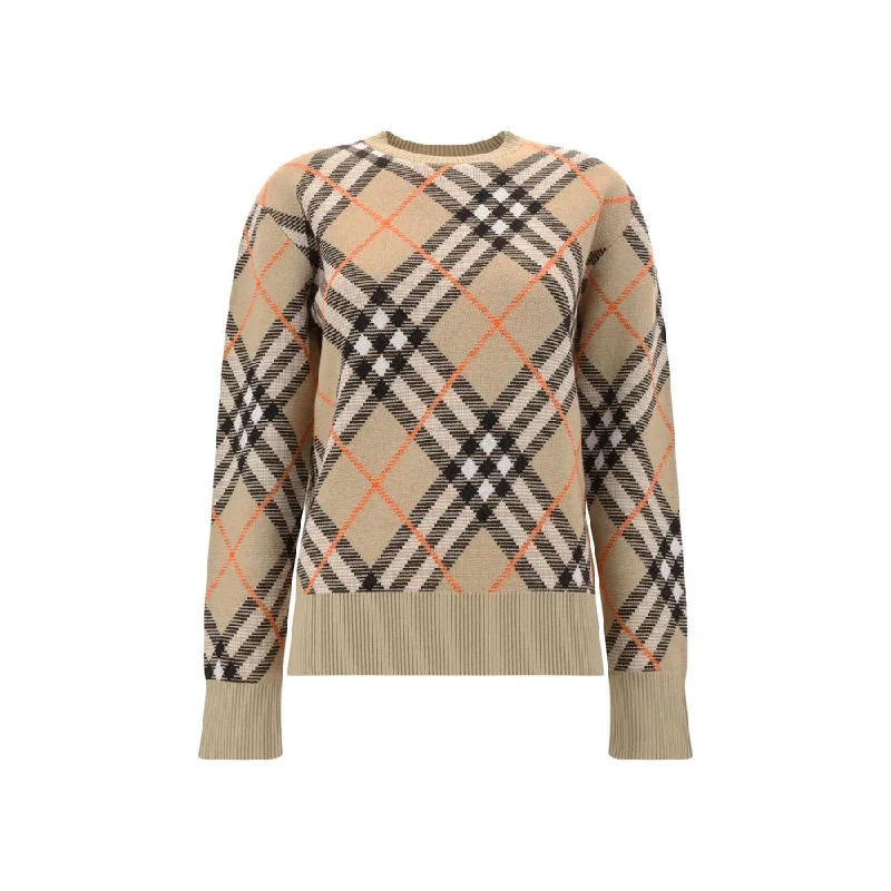 Sheer Knit TopsBurberry Women's Sweater