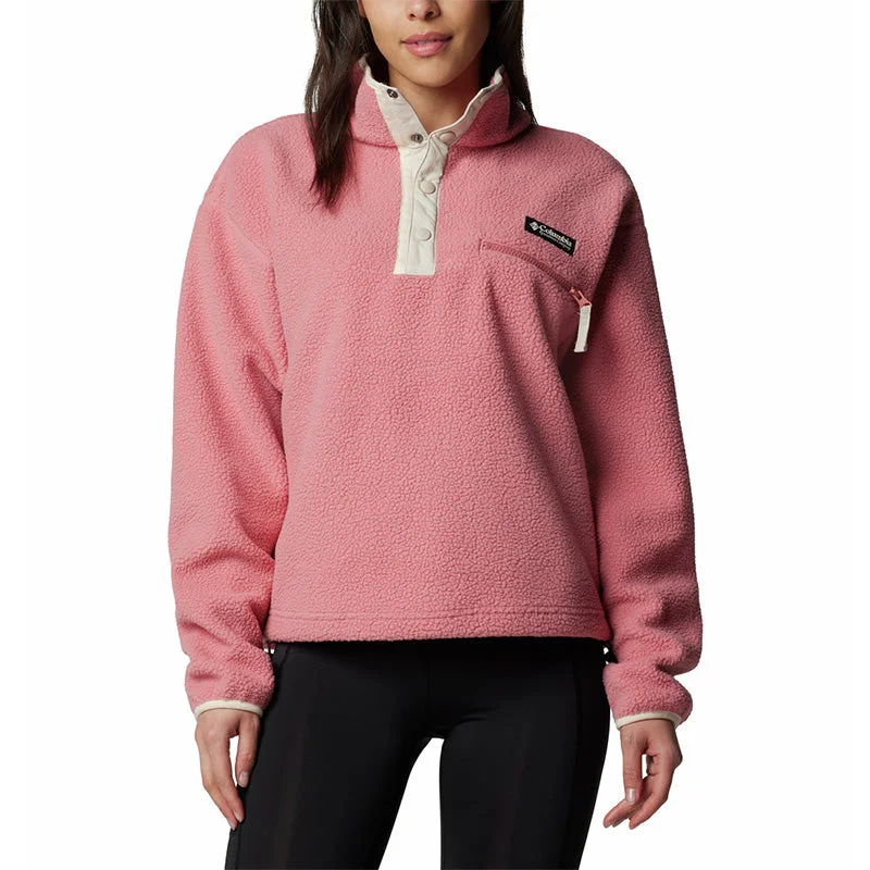 Cycling HoodiesWomen's Helvetia™ II Cropped Half Snap Fleece Pullover