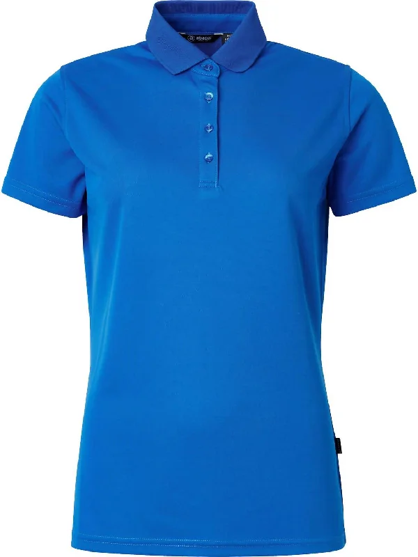 Women Cray Short Sleeve Polo In Royal BlueWaterproof Short Sleeve TopsWaterproof Short Sleeve Tops