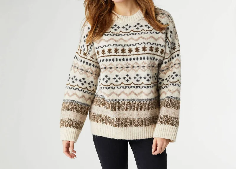 Urban Knit TopsCrispin Sweater In Oatmeal