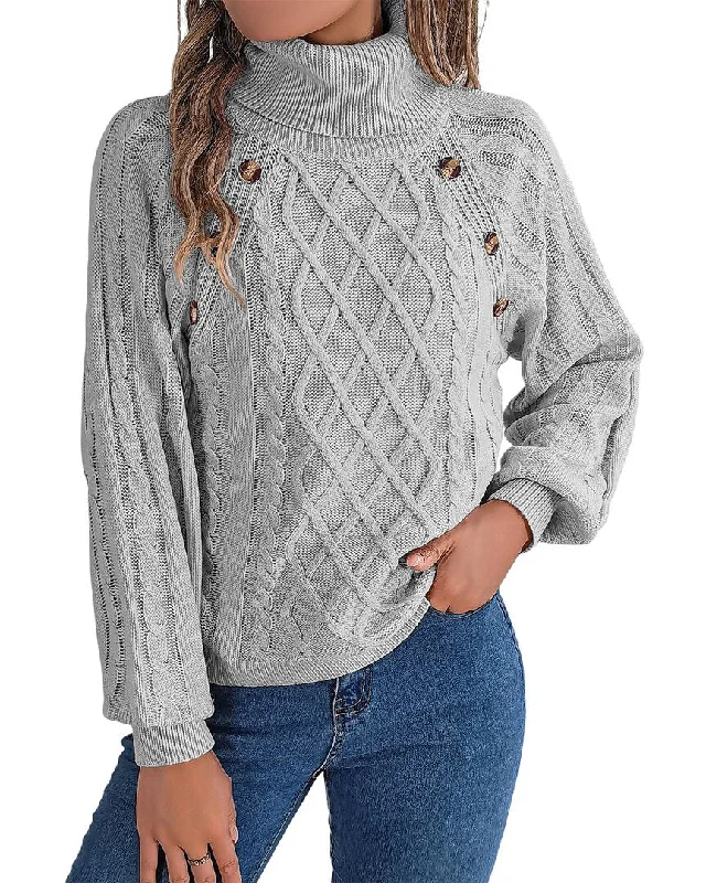 Polyester Knit TopsLily Kim Sweater