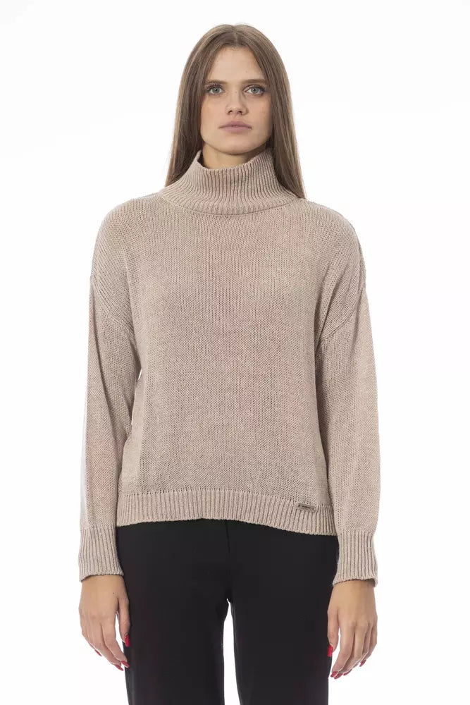 Embellished Knit TopsBaldinini Trend Wool Women Women's Sweater