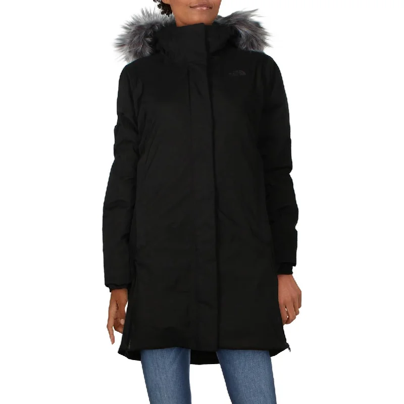 Vintage HoodiesDefDown Womens Hooded Gore-Tex Parka Coat