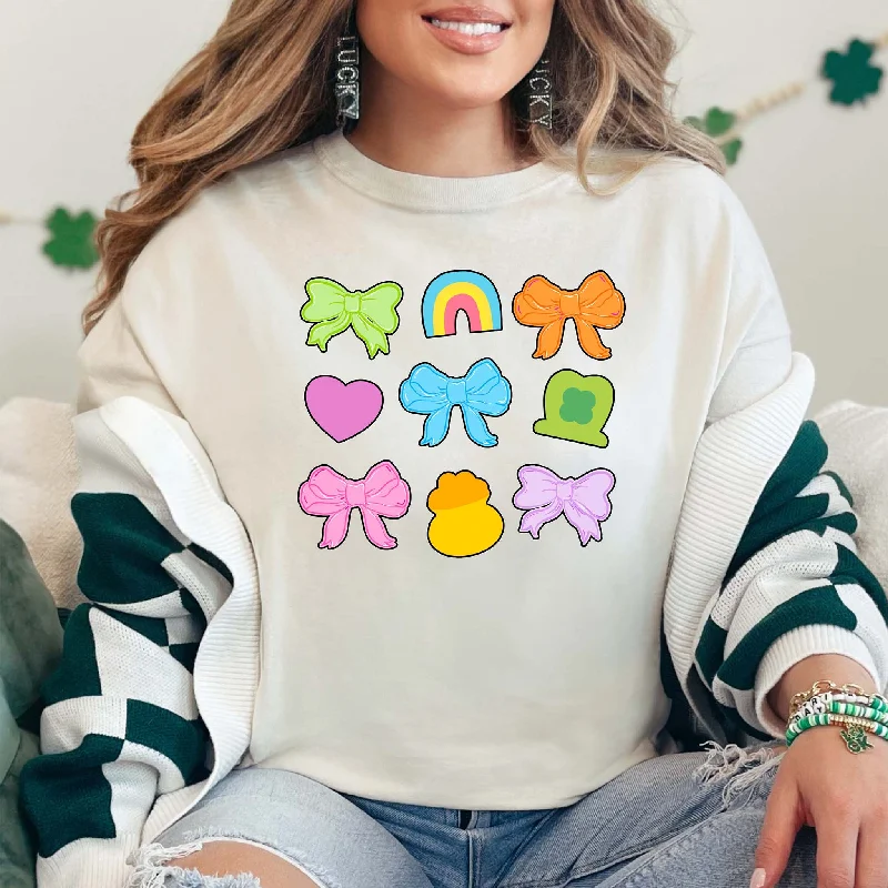 Lucky Charms and Bows Short Sleeve T-ShirtHiking Short Sleeve TopsHiking Short Sleeve Tops