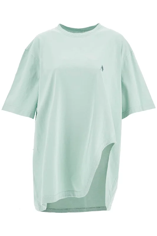 The Attico Women's Oversized Short Sleeve Mint T-ShirtQuick-Dry Short Sleeve TopsQuick-Dry Short Sleeve Tops