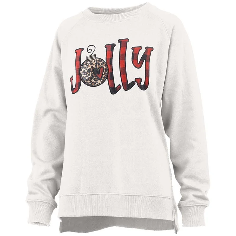 Tie-Dye HoodiesJolly Plaid Sweatshirt