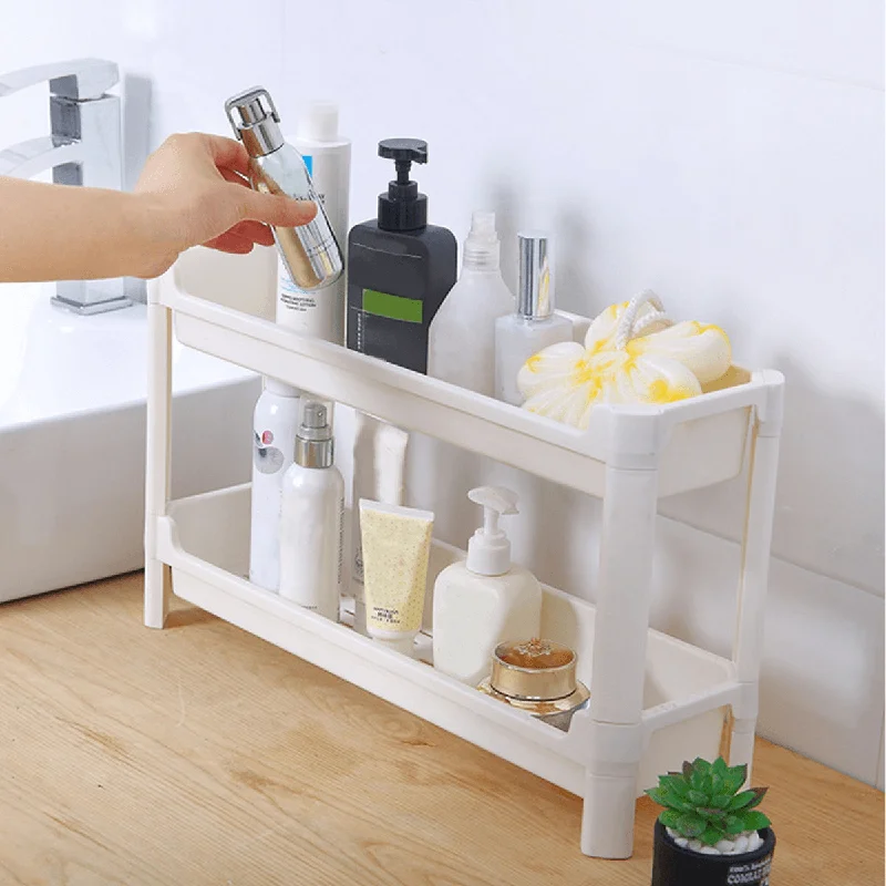 2/3/4 Tier Slim Slide Out Kitchen Trolley Rack Holder Storage Organiser on Wheel Kitchen Storage Rack