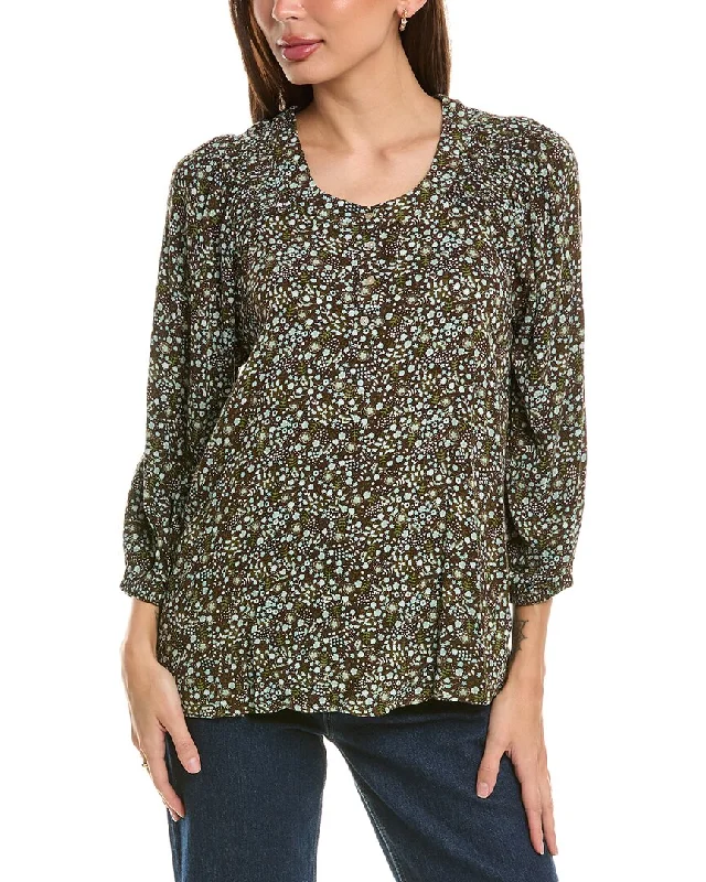 Bobeau 3/4-Sleeve Top