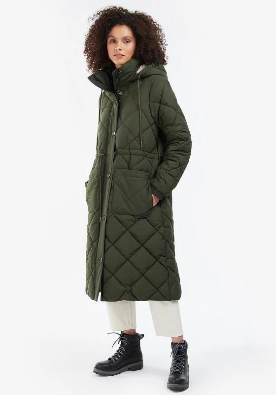 Barbour Womens Orinsay Quilted Jacket, Ancient SageStreetwear Jackets