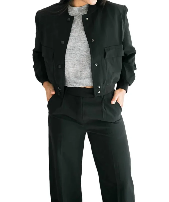 Nina Jacket In BlackUrban Jackets