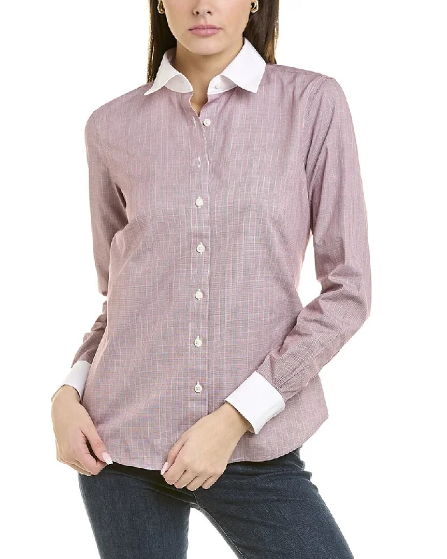 Brooks Brothers Fitted BlouseWrap Shirts